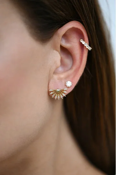 Σκουλαρίκι Ασημένιο Simple Glam