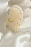 Σκουλαρίκι Μονό Ασημένιο Piercing Glam