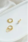 Σκουλαρίκι Μονό Ασημένιο Piercing Glam