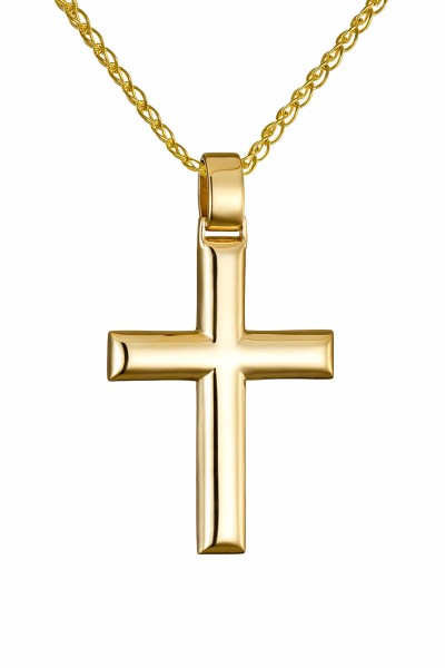 Σταυρός Βάπτισης Χρυσός 14Κ Minimal 7446