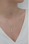 Σταυρός Βάπτισης Χρυσός 14Κ Minimal 7147