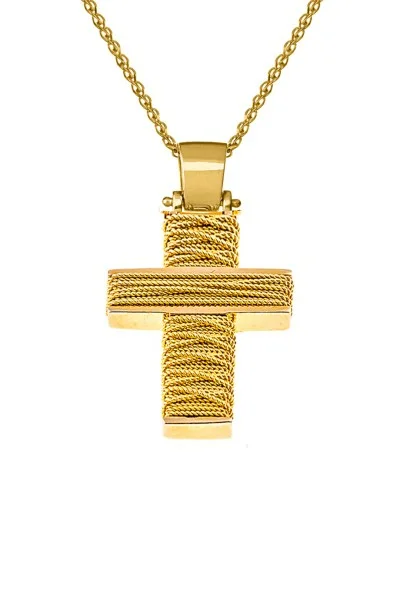 Σταυρός Βάπτισης Χρυσός 14Κ Χειροποίητος 1213