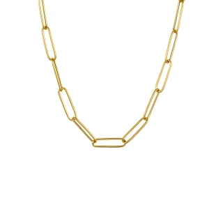 Κολιέ Χρυσό 14Κ Blogger Style Long Elite 5890 50cm