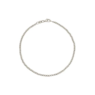 Βραχιόλι Λευκόχρυσο 14Κ Dolce Vita White 5742