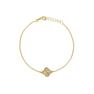 Βραχιόλι Χρυσό 14Κ Flower Dolce Vita