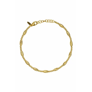Βραχιόλι Χρυσό 14Κ Oval Dolce Vita