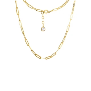 Κολιέ Χρυσό 14Κ Blogger Style 7160
