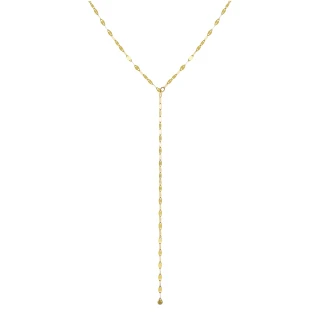 Κολιέ Χρυσό 14Κ SeeK for Gold Shiny Trouble Small V