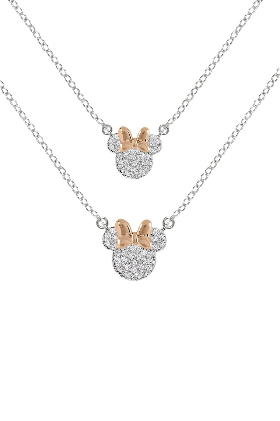 Silver Love Disney Mickey Mouse Titanium Pendant Chain Necklace | eBay